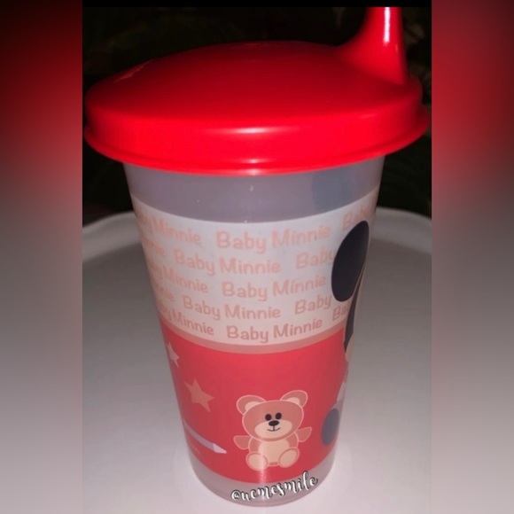 Tupperware Disney Baby Minnie & Baby Mickey Sippy Cups - Picture 5 of 7